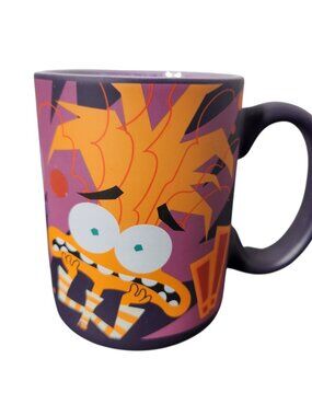 Disney Pixar Inside Out 2 ANXIETY & FEAR Soft Touch Ceramic 18 oz Mug